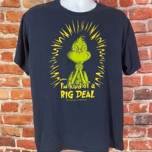 Vintage Dr Seuss Grinch shirt large I’m kind of a big deal